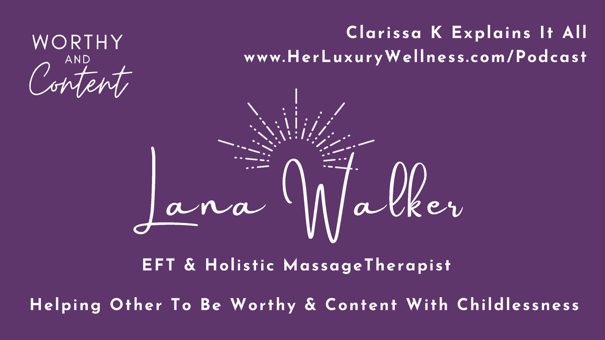 Meet Lana Walker and learn more about her journey to become an EFT (Emotional Freedom Techniques) and Holistic Massage Therapist.